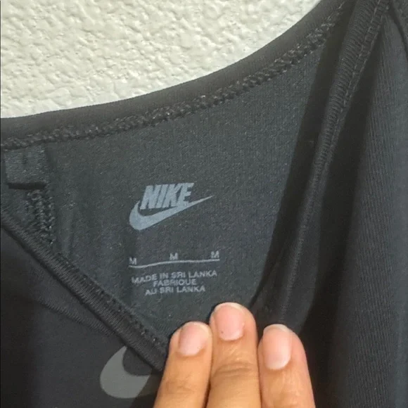 Nike Repeat Tape Unitard in Black Romper Activewear - Picture 6 of 7